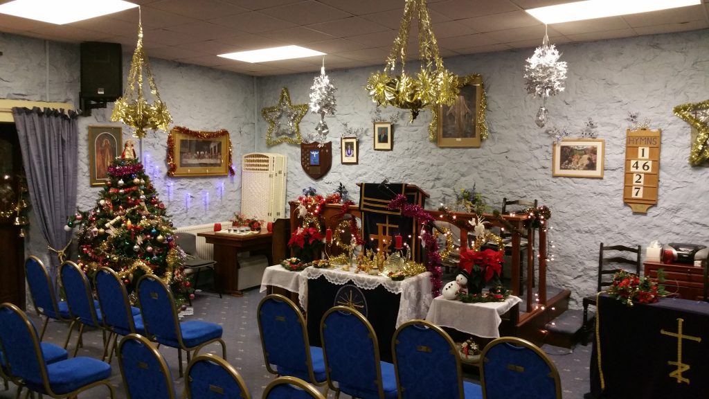 Holywell spiritualist church is all set for Christmas!