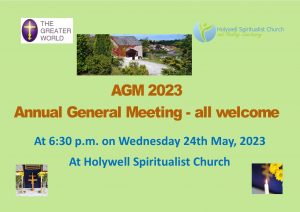 Annual General Meeting @ Holywell Spiritualist Church